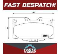 Brake Pads Set Front P56034 Brembo 4106021U90 4106074F90 4106074F91 4106074F92