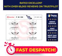 Brake Pads Set Front P59030 Brembo 1605000 1605034 1605070 1605091 1605121 23066