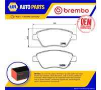 Brake Pads Set Front P59051 Brembo 1605258 1605353 1605357 1605359 93167073 New