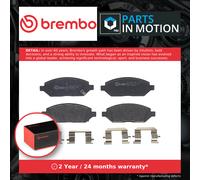 Brake Pads Set Front P59088 Brembo 1605313 1605324 42349235 42439338 95526463