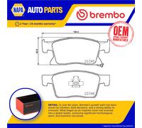 Brake Pads Set Front P59091 Brembo 13478301 95526567 22346 22345 D21279363 New