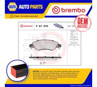 Brake Pads Set Front P61070 Brembo 1624233980 425214 425287 23276 Quality New