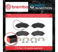 Brake Pads Set Front P61096 Brembo 1611839880 1617279580 1623160380 1673601380