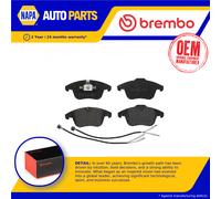 Brake Pads Set Front P61106 Brembo 1609253180 1610103880 1617283280 1619790280