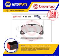 Brake Pads Set Front P65033 Brembo 95B698151AS 95B698151E 95B698151K 95B698151S