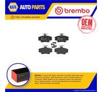 Brake Pads Set Front P68038 Brembo 6025071042 7701201669 7701202284 7701202285