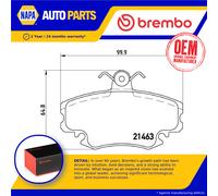 Brake Pads Set Front P68038 Brembo 6025071042 7701201669 7701202284 7701202285