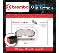 Brake Pads Set Front P78015 Brembo 26296AE150 26296AE190 26296AE200 26296FG000