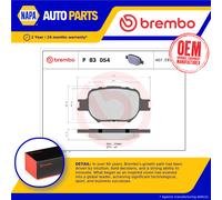 Brake Pads Set Front P83054 Brembo 0446502380 0446513030 044651A010 0446520500