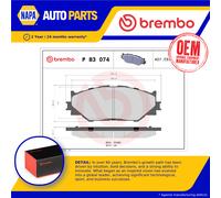 Brake Pads Set Front P83074 Brembo 0446553020 0446553040 23983 D11788294 Quality