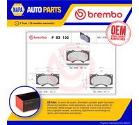 Brake Pads Set Front P83102 Brembo 0446504090 044650K280 044650K360 044650K370
