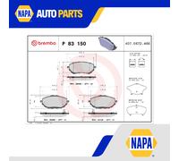 Brake Pads Set Front P83150 Brembo 0446502390 0446502391 0446502420 0446502430