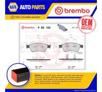 Brake Pads Set Front P85102 Brembo 4E0698151 4E0698151A 4E0698151B 4E0698151E