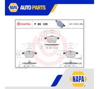 Brake Pads Set Front P85129 Brembo 8J0698151A 8J0698151F 8P0698151 8P0698151A