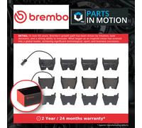 Brake Pads Set Front P85132 Brembo 4S0698151 4S0698151B 4S0698151J 8E0698151Q