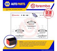 Brake Pads Set Front P85146 Brembo 3C0698151A 3C0698151C 3C0698151D 3C0698151J