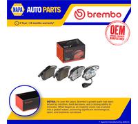 Brake Pads Set Front P85146X Brembo 3C0698151A 3C0698151C 3C0698151D 3C0698151J