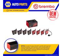 Brake Pads Set Front P85152X Brembo 8S0698151F 8U0698151F 8U0698151G 8U0698151H