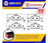 Brake Pads Set Front P85164 Brembo 4K0698151AB 4K0698151E 4K10698151AB 4K698151E