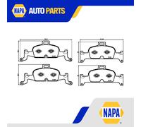 Brake Pads Set Front P85164X Brembo 4K0698151AB 4K0698151E 4K10698151AB 22403