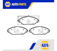 Brake Pads Set Front P85166 Brembo 3Q0698151 3Q0698151C 3Q0698151K 5Q0698151P