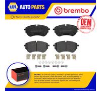 Brake Pads Set Front P85173 Brembo 2H6698151 2H6698151A 22644 Quality Guaranteed