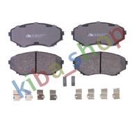 BRAKE PADS SET FRONT WITH A DAMPING PAD WITH EXTRAS FITS MAZDA MPV II 20-30