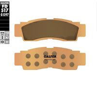 Brake Pads Set Galfer 2x FD517G1397 Sinter-Metal QUADS front 8,8mm for Yamaha