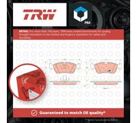 TRW GDB1348 Brake pad set