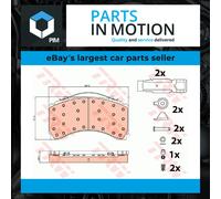 Brake Pads Set GDB5117 TRW Genuine Top Quality Guaranteed New