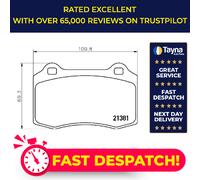 Brake Pads Set P36020X Brembo 6KL698151 1619607480 4254C6 JLM21282 02C2C24016