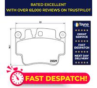 Brake Pads Set P65009 Brembo 99635193014 99635193015 99635193914 99635193915 New