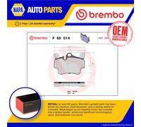 Brake Pads Set P65014 Brembo 99735193902 99735193903 99735193905 99735193907 New