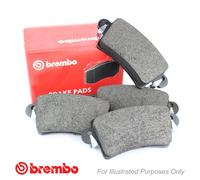 Brake pads P 83 082 BREMBO for TOYOTA SUBARU