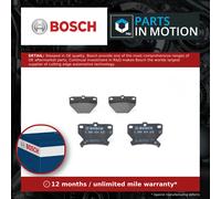 Bosch Brake Pads 0 986 424 630 - Fits Toyota Yaris/Vitz, Yaris Verso/Fun Cargo