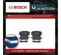 Bosch Brake Pads 0 986 494 376 - Rear - Fits Mazda CX-9 3.5/3.7 (2007 on)