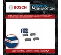 Brake Pads Set Rear 0986494387 Bosch 1H0698451B 1H0698451C 1J0698451C 191698451