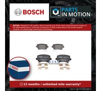 Bosch Brake Pad Set 0 986 494 595 – Disc Brake for Audi, SEAT, Skoda, VW