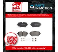 Brake Pads Set Rear 1000374 Febi P0282120AA Genuine Top Quality Guaranteed New