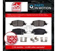 Brake Pads Set Rear 1000644 Febi 43022TLAA00 43022TNYE00 Top Quality Guaranteed