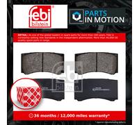 Brake Pads Set Rear 1000645 Febi LR019673 SFP500030 Genuine Quality Guaranteed