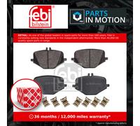 Brake Pads Set Rear 1003345 Febi A0004201506 A0004203705 A0004205202 0004201506