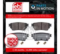Brake Pads Set Rear 1003646 Febi D4M606TA1A D40606TA0A Top Quality Guaranteed