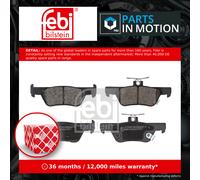 Brake Pads Set Rear 1004619 Febi 43022TZBG01 43022TZBG02 Top Quality Guaranteed