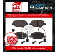 FEBI BILSTEIN 116002 Brake pad set