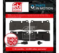 Brake Pad Set 116022 by Febi Bilstein Rear Axle - Single set