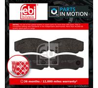 Brake Pads Set Rear 116047 Febi E172357 1611457780 425246 425247 425468 Quality