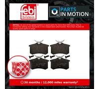 FEBI BILSTEIN 116099 Brake pad set