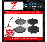 Brake Pads Set fits RANGE ROVER Mk1 3.9 Rear 88 to 94 LR032954 RTC4519 RTC5762