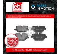 Brake Pads Set fits RANGE ROVER SPORT L320 5.0 Rear 09 to 13 LR015577 LR025739